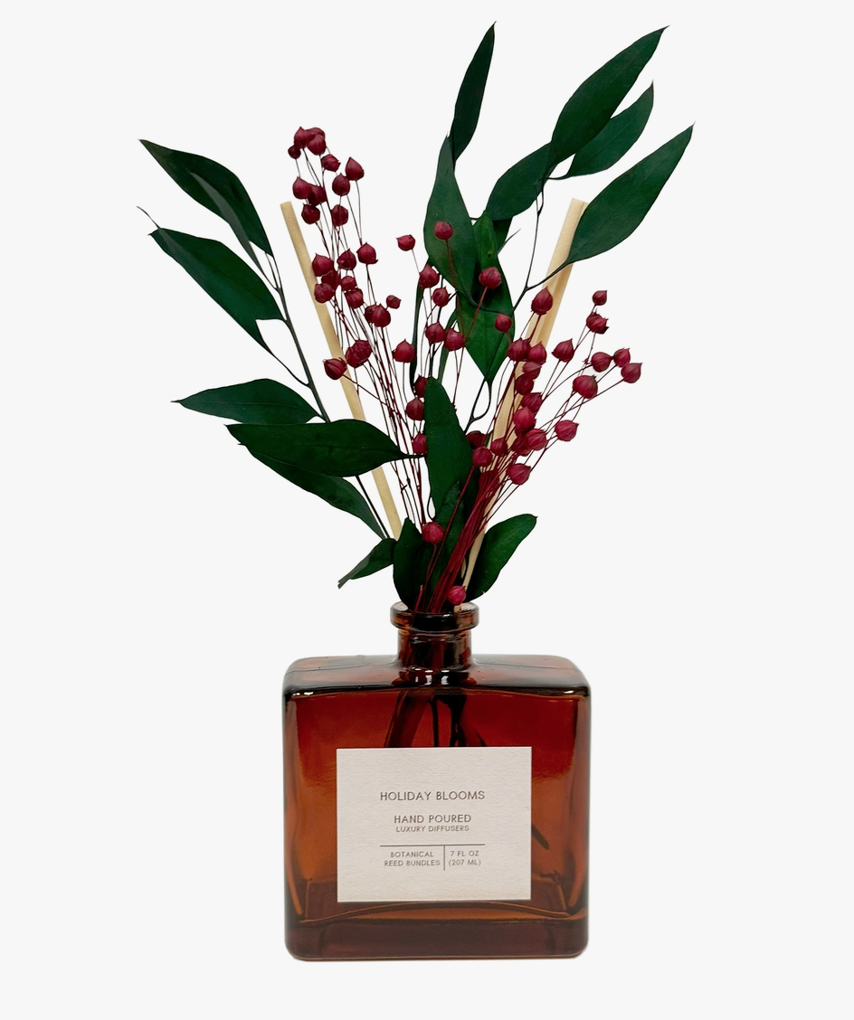 Holiday Blooms Reed Diffuser