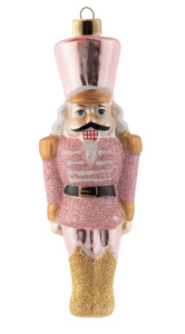 Nutcracker Glass Ornament