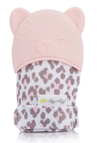 Teething Mitt/Leopard