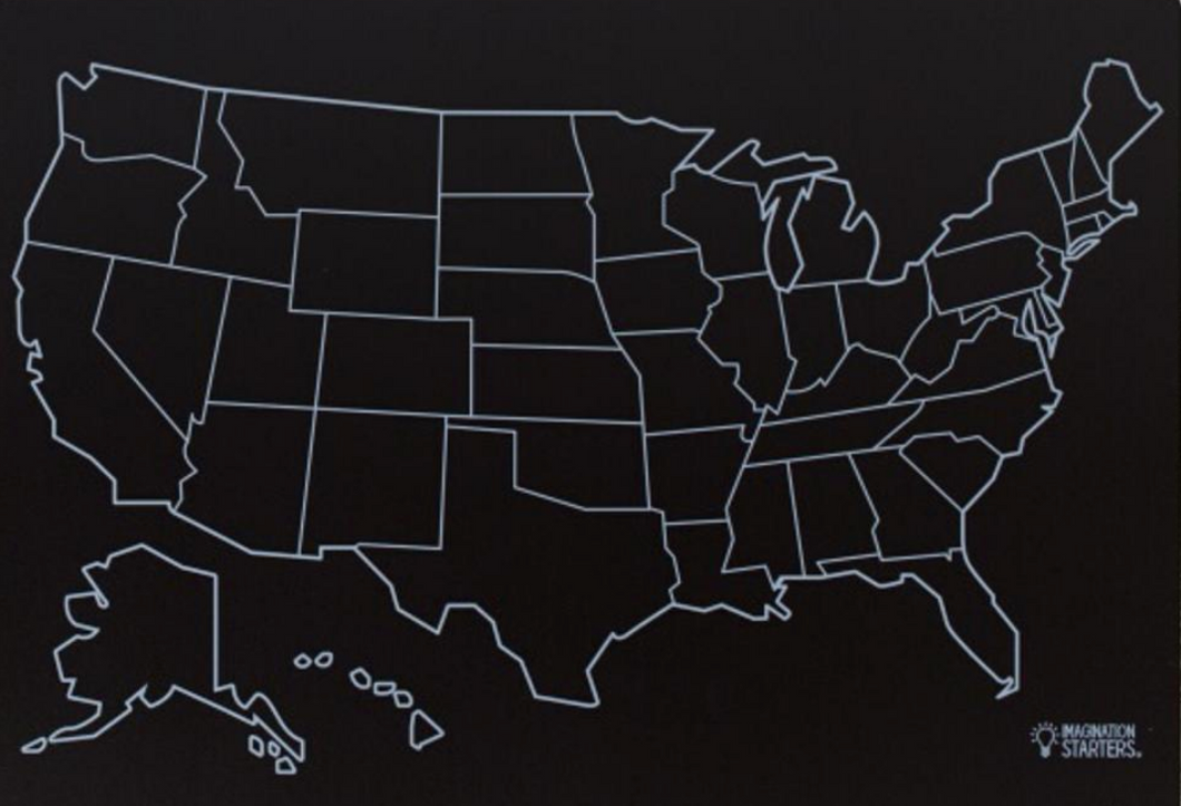 Chalkboard Plain Placemats