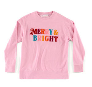 Merry & Bright Sweatshirt/Small