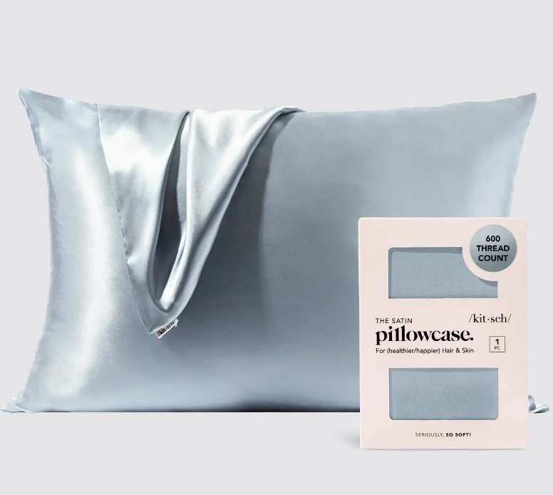 Satin Pillowcase/Haze Blue