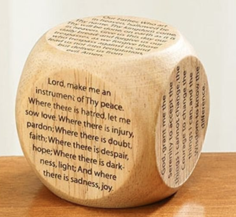 Prayer Cube