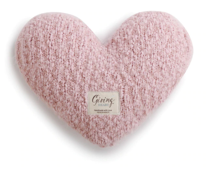 Giving Heart Pillow/Pink