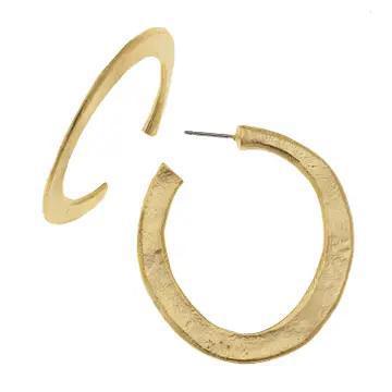 SS-Gold Earrings 1.5"