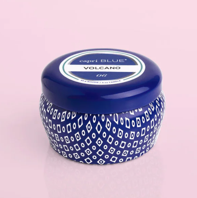 Volcano Blue Candle