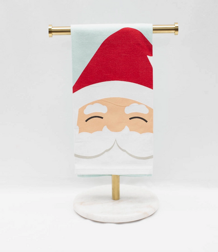 Jolly Santa Hand Towel