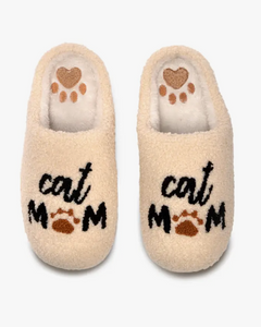 Cat Mom Slipper/MedLg