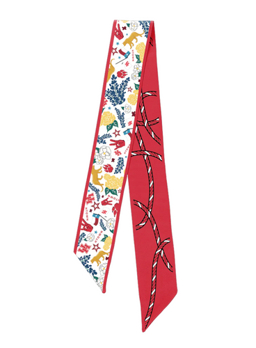 Houston Cougar Skinny Scarf