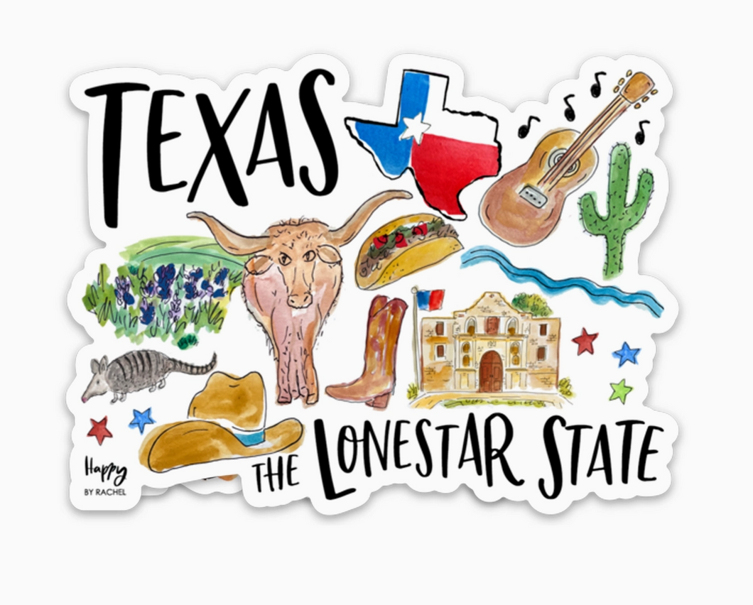 State of Texas Sticker