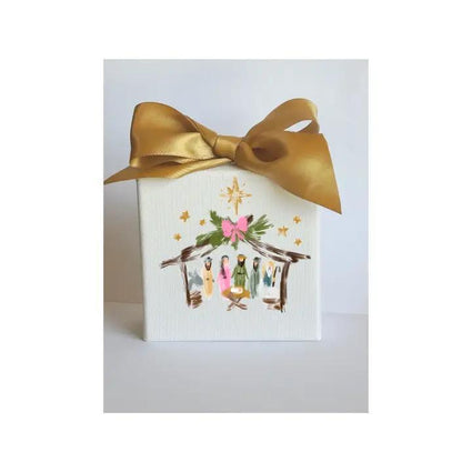 ROU-Watercolor Nativity