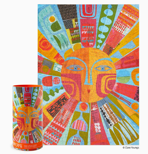 Brand New Day Sun Collage 1000 Piece Puzzle