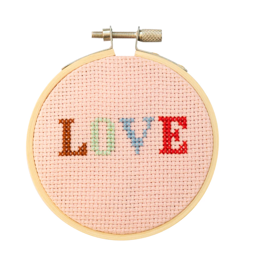 Love Cross Stitch Kit