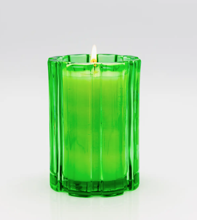Bubble Crush Green Coco Palm Candle