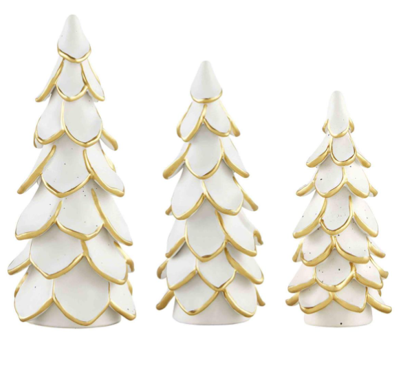 Gold Ceramic Tree/Lg.