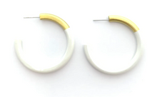 Load image into Gallery viewer, Liz Medium Hoops