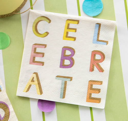 Celebrate Cocktail Napkins