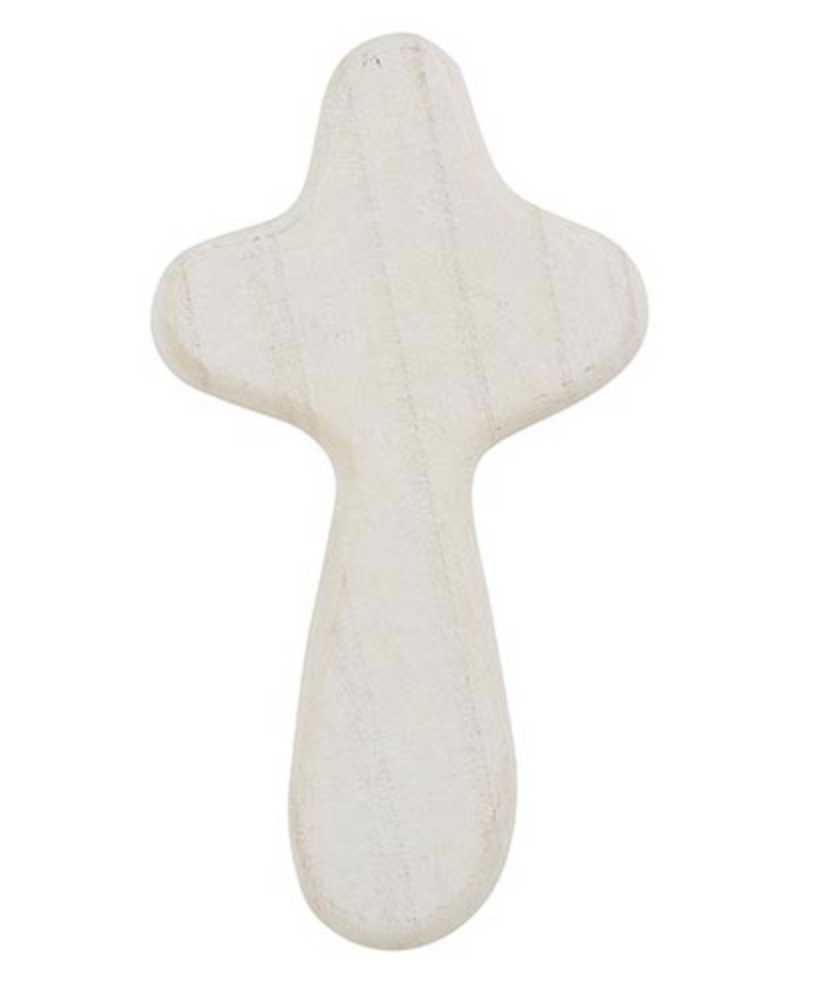 Handheld Cross/white