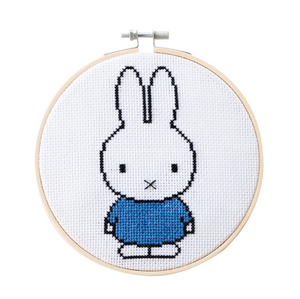 Miffy Blue Cross Stitch Kit