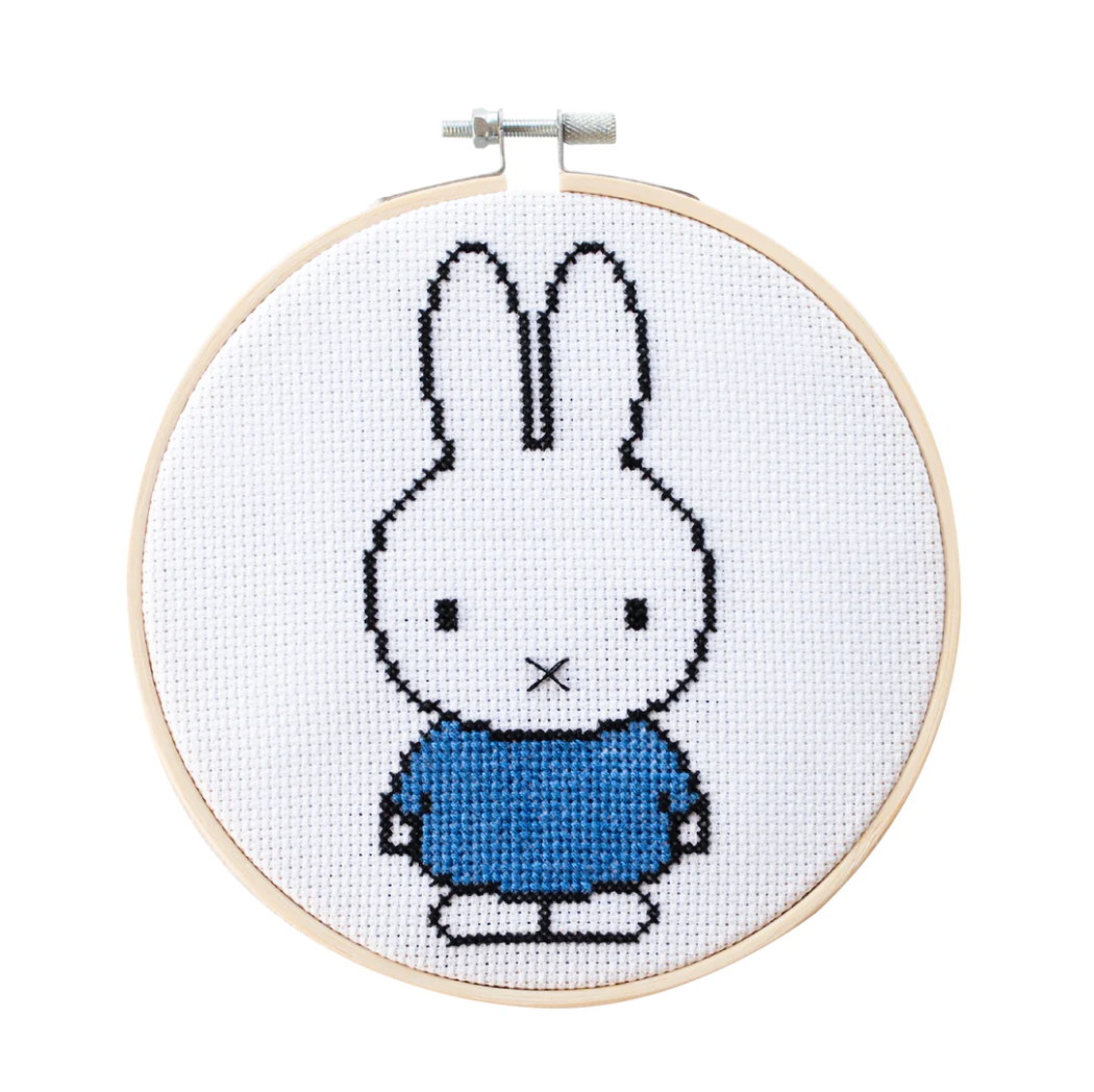 Miffy Blue Cross Stitch Kit