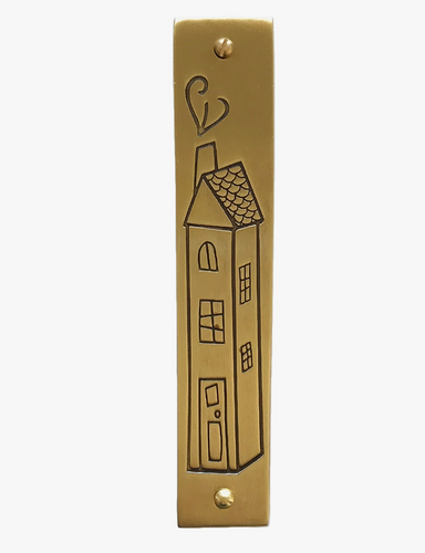 Brass Mezuzah