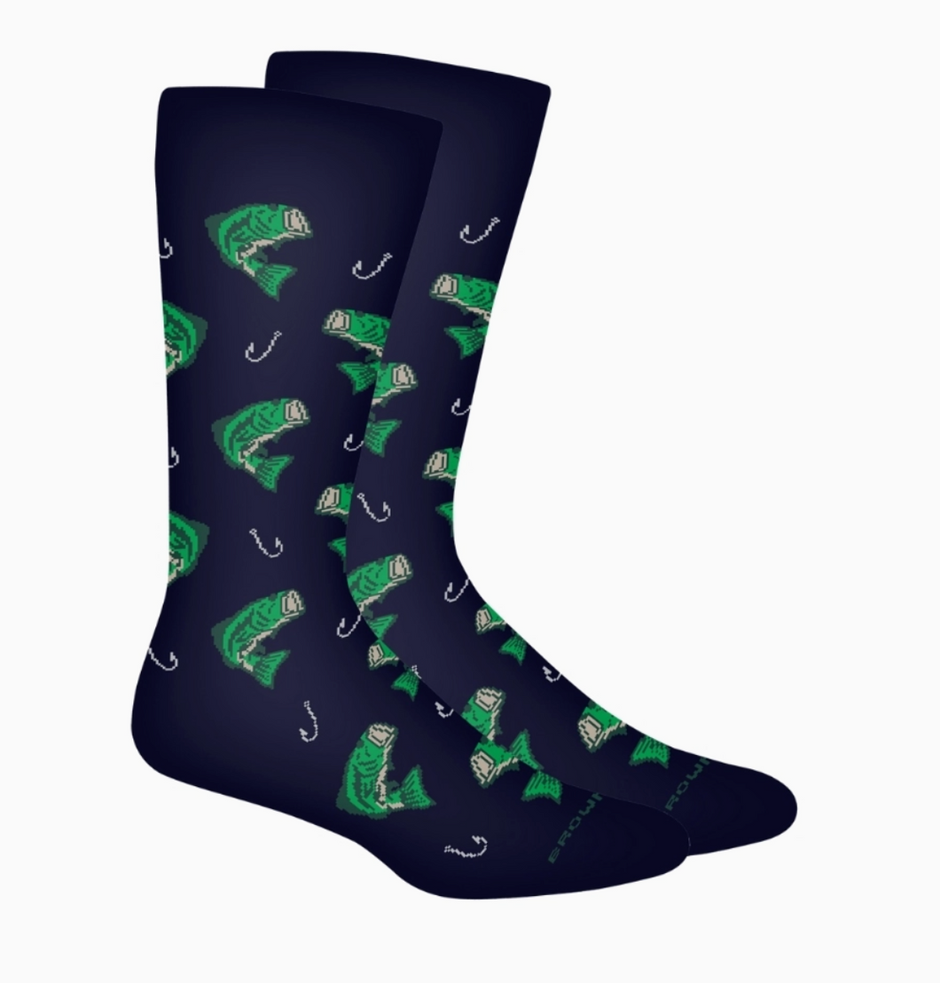 Hooked Bass Socks