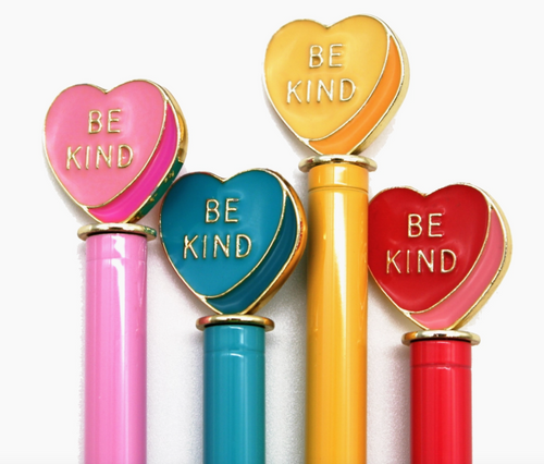 Be Kind Heart Charm Pen
