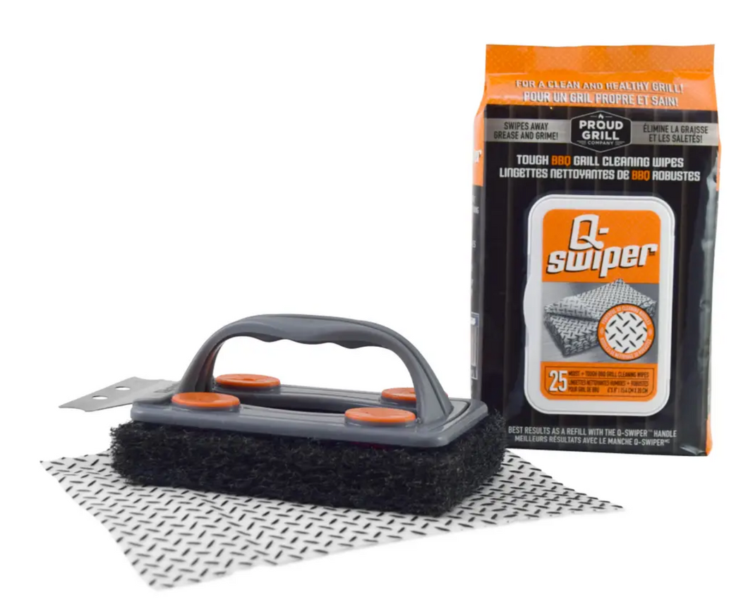 Q-Swiper BBQ Grill Cleaner Set