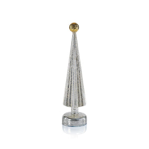 LED Silver w/Gold Tree