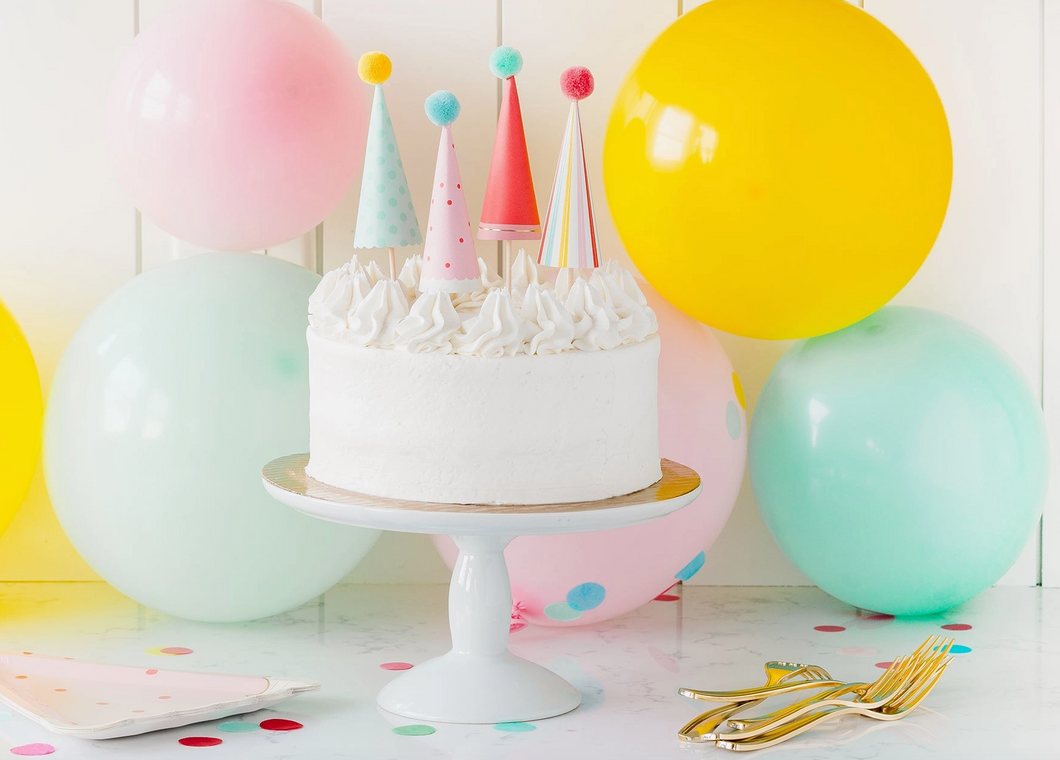 Hip Hip Hooray Cake Topper