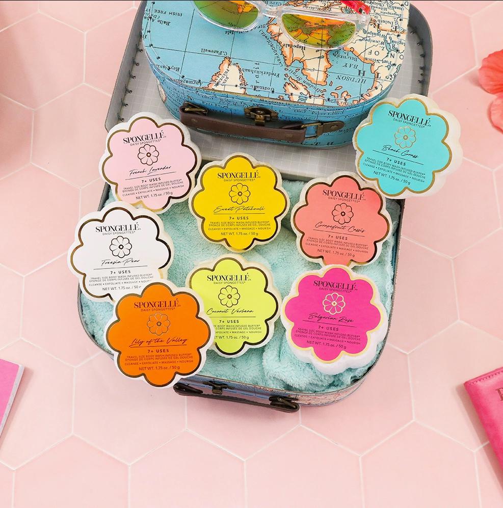 Assorted Daisy Spongette