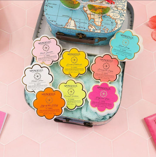 Assorted Daisy Spongette