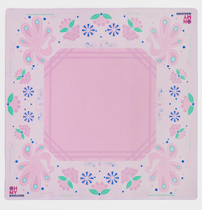 Birdie Pink Mahjong Mat