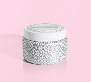 Volcano White Candle