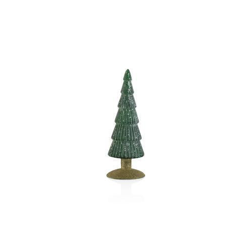 Green Pine Glass Tree