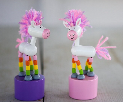 Unicorn Push Puppet