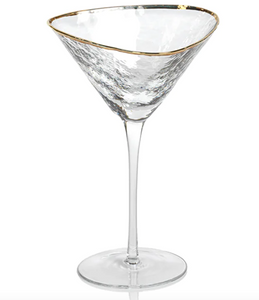 Triangular Martini Glass