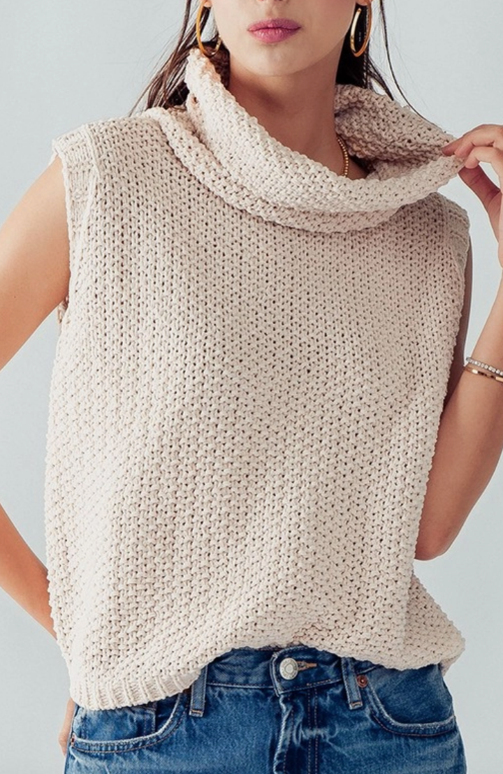 Sleeveless Crochet Top