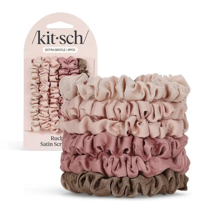 KIT-Ultra Petite Satin Scrunchies