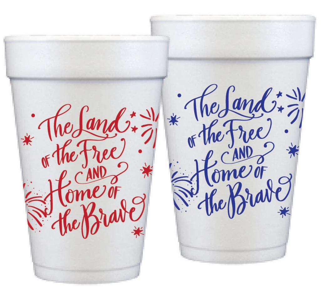 4th of July Cups/Set of 12