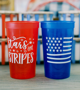 Stars & Stripes Stadium Cups