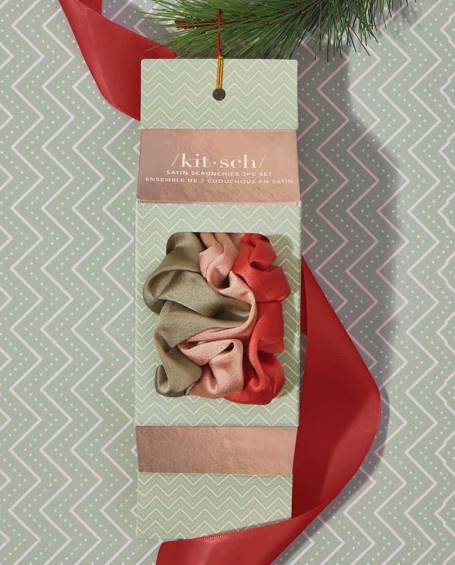 Scrunchie Ornament/Pinksettia