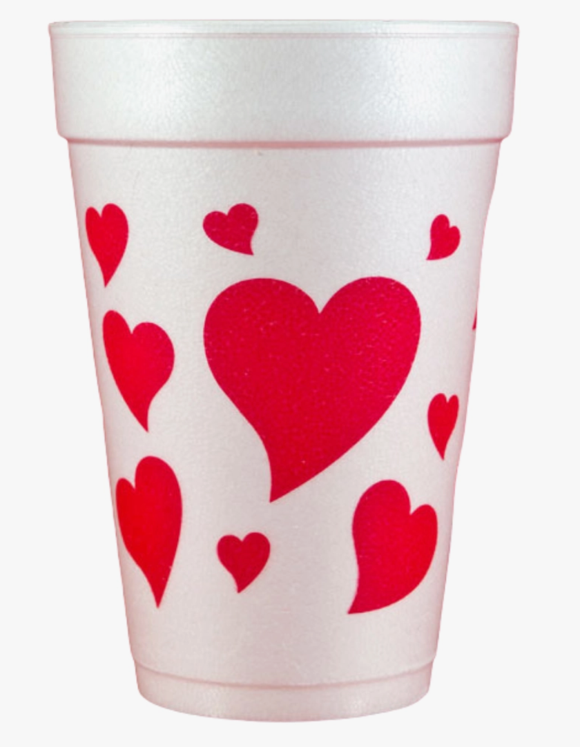 Scattered Heart Cups
