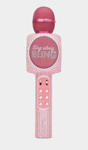 Pink Karaoke Microphone/Bluetooth