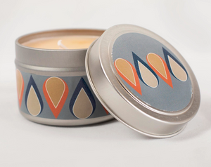 Double Teardrop Travel Candle