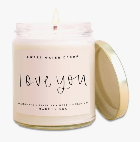 Love You Soy Candle