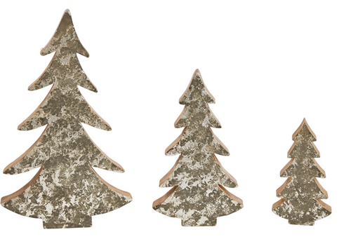 Distressed Wood Trees