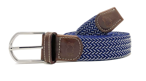 Navy Woven Belt