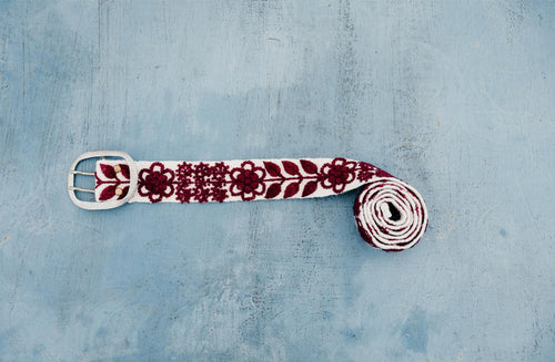 Maroon/White Belt