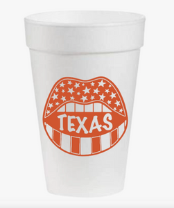 Texas Game Day Cups